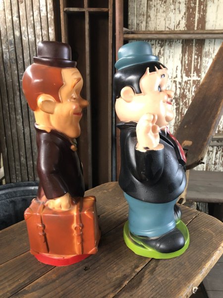 画像2: 1972 Vintage Larry Harmon's Laurel and Hardy Play Pal Piggy Banks (R548) (2)