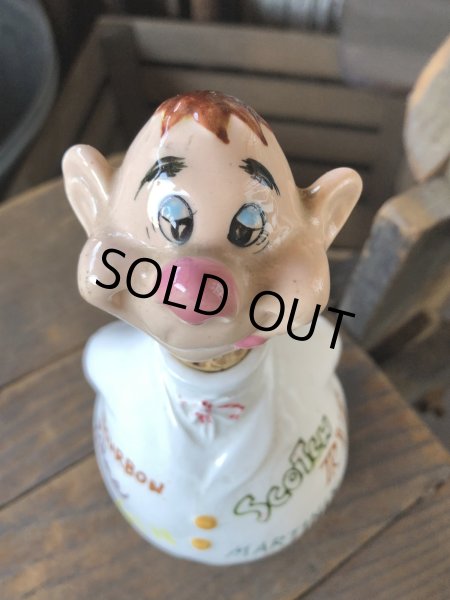 画像17: Vintage Bartender Ceramic Decanter Bottle Made in Japan (R549) (17)