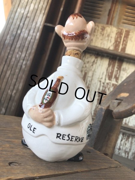 画像13: Vintage Bartender Ceramic Decanter Bottle Made in Japan (R549) (13)