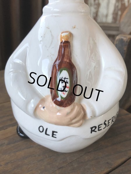 画像14: Vintage Bartender Ceramic Decanter Bottle Made in Japan (R549) (14)