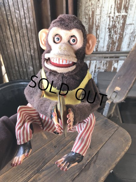 画像5:  Vintage Musical Jolly Chimp Cymbal Monkey Japan (R557) (5)