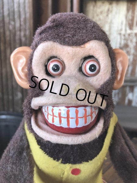 画像14:  Vintage Musical Jolly Chimp Cymbal Monkey Japan (R557) (14)