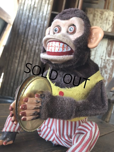画像3:  Vintage Musical Jolly Chimp Cymbal Monkey Japan (R557) (3)