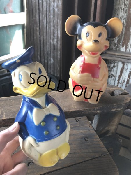 画像13: 60s Vintage Walt Disney Walter J Jamieson Inc Donald Duck Rubber Doll (R559) (13)