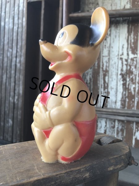 画像2: 60s Vintage Walt Disney Walter J Jamieson Inc Mickey Mouse Rubber Doll (R558) (2)