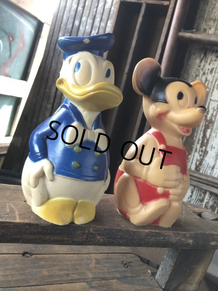 画像12: 60s Vintage Walt Disney Walter J Jamieson Inc Mickey Mouse Rubber Doll (R558) (12)