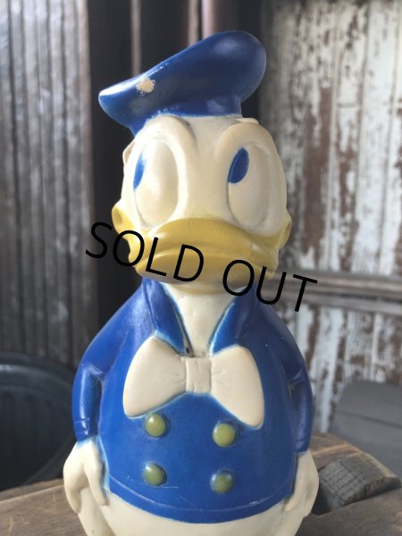 画像9: 60s Vintage Walt Disney Walter J Jamieson Inc Donald Duck Rubber Doll (R559) (9)