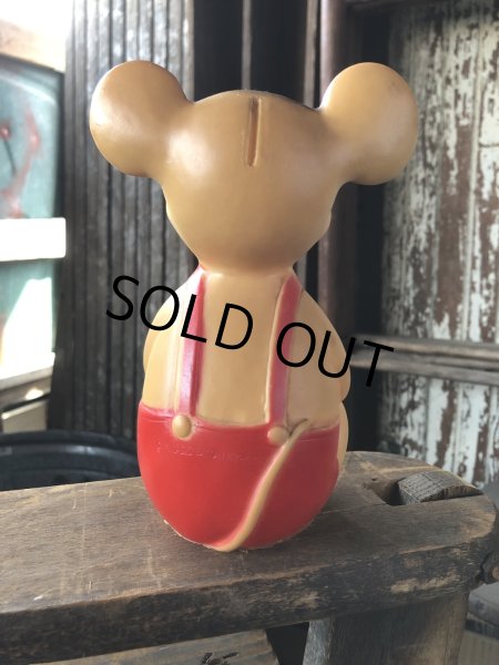 画像3: 60s Vintage Walt Disney Walter J Jamieson Inc Mickey Mouse Rubber Doll (R558) (3)