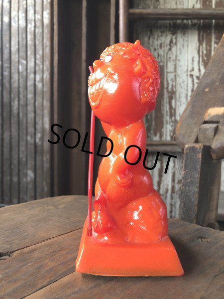 画像3: 70s Vintage Message Doll Red Devil " I'm a Horny Little Devil " (R562)  (3)