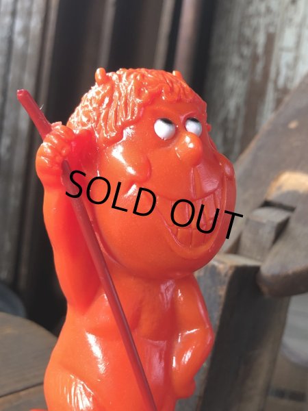 画像10: 70s Vintage Message Doll Red Devil " I'm a Horny Little Devil " (R562)  (10)