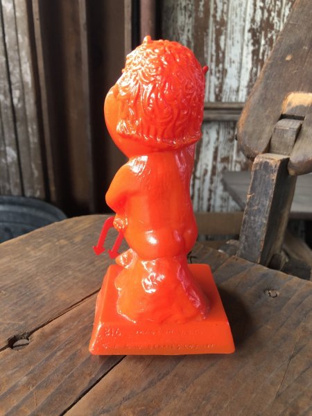 画像4: 70s Vintage Message Doll Red Devil " I'm a Horny Little Devil " (R562)  (4)