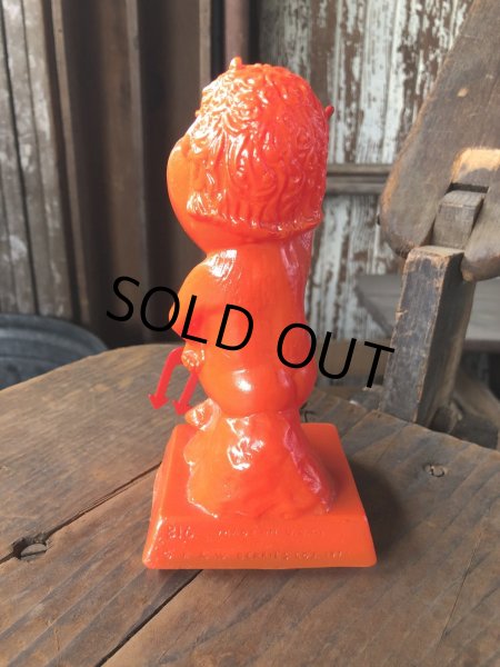 画像4: 70s Vintage Message Doll Red Devil " I'm a Horny Little Devil " (R562)  (4)