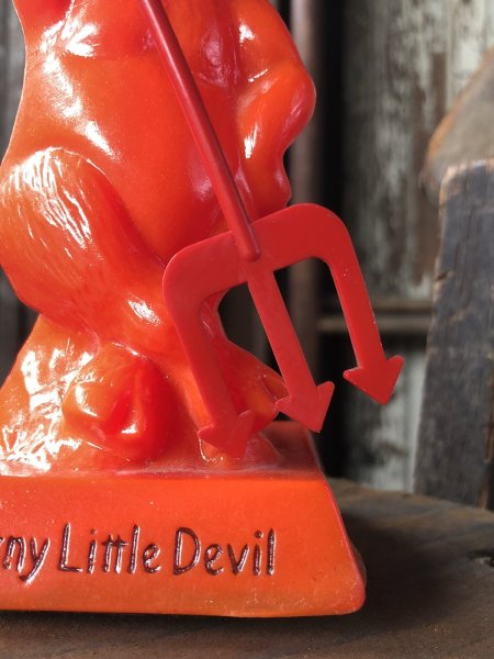 画像8: 70s Vintage Message Doll Red Devil " I'm a Horny Little Devil " (R562)  (8)