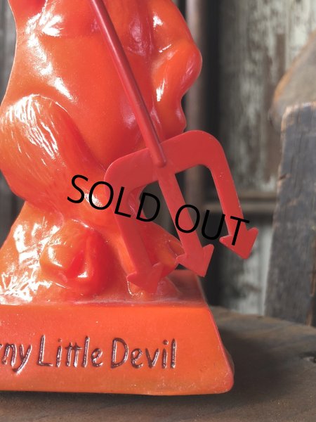 画像8: 70s Vintage Message Doll Red Devil " I'm a Horny Little Devil " (R562)  (8)
