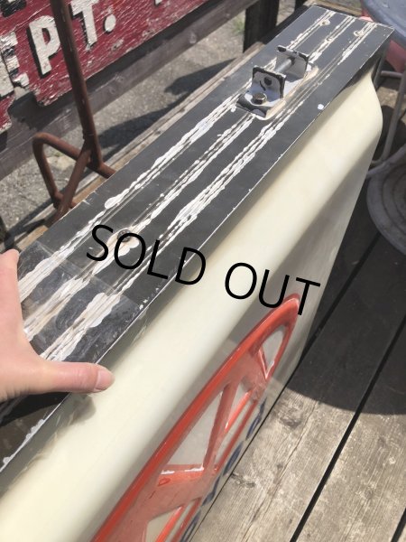 画像7: Vintage AAA Approved Advertising Store Display Lighted Sign Huge! Double-sided! (R563)  (7)