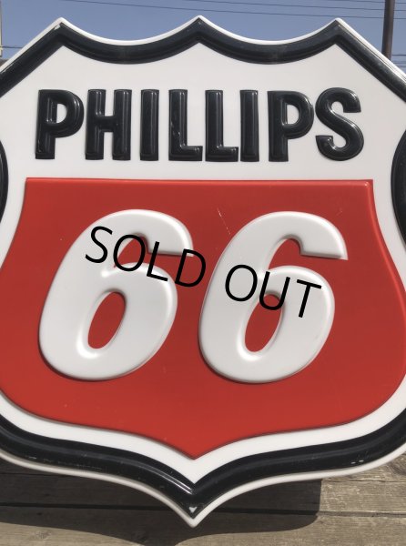 画像9: Vintage Original Phillips 66 Gas Station Lighted Logo Sign (R564)  (9)