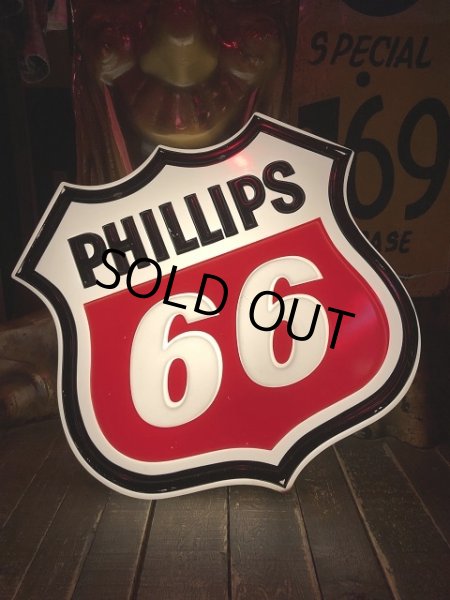 画像21: Vintage Original Phillips 66 Gas Station Lighted Logo Sign (R564)  (21)