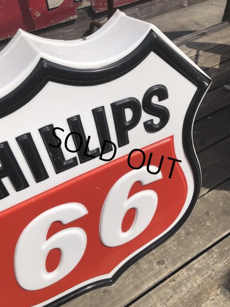 画像5: Vintage Original Phillips 66 Gas Station Lighted Logo Sign (R564)  (5)