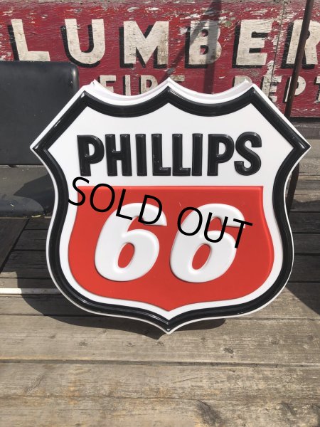 画像10: Vintage Original Phillips 66 Gas Station Lighted Logo Sign (R564)  (10)