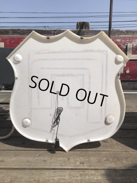 画像14: Vintage Original Phillips 66 Gas Station Lighted Logo Sign (R564)  (14)