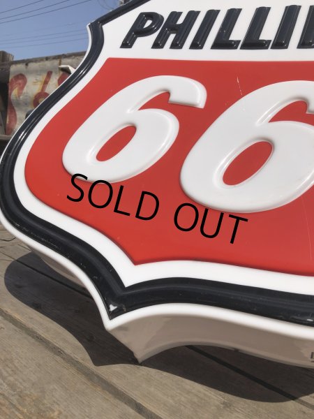 画像7: Vintage Original Phillips 66 Gas Station Lighted Logo Sign (R564)  (7)