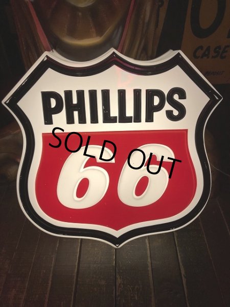 画像16: Vintage Original Phillips 66 Gas Station Lighted Logo Sign (R564)  (16)