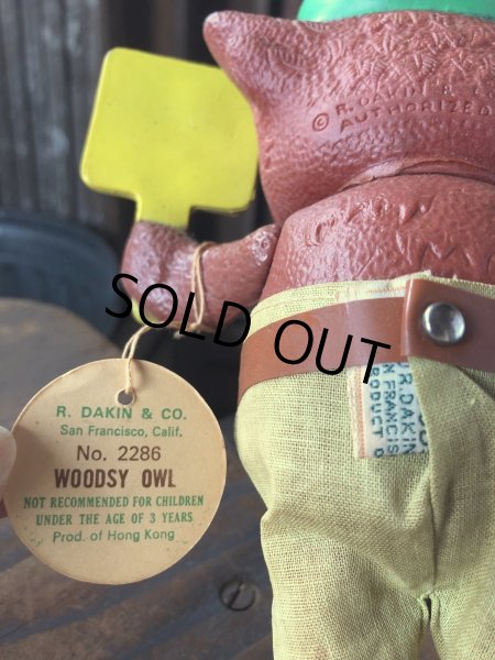 画像12: 70s Vintage R.Dakin Woodsy Owl Advertising Figure (R565) (12)