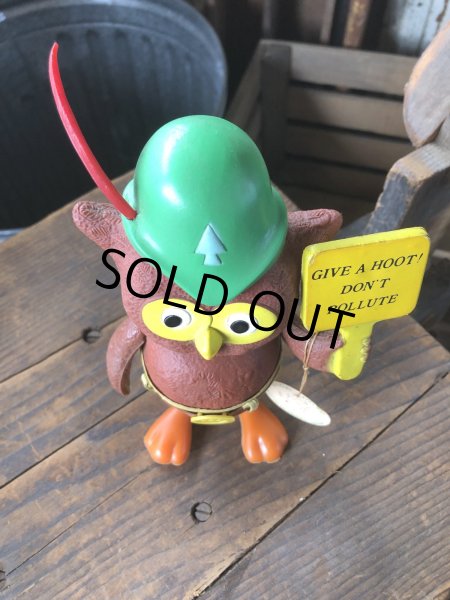 画像2: 70s Vintage R.Dakin Woodsy Owl Advertising Figure (R565) (2)