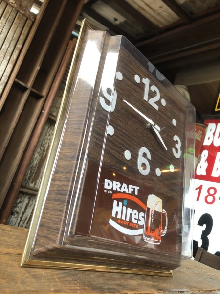 画像13: Vintage Hires Root Beer Advertising Store Display Wall Clock Sign (R566) (13)