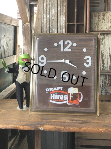 画像16: Vintage Hires Root Beer Advertising Store Display Wall Clock Sign (R566) (16)