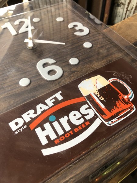 画像9: Vintage Hires Root Beer Advertising Store Display Wall Clock Sign (R566) (9)