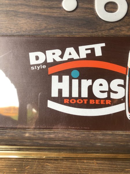 画像7: Vintage Hires Root Beer Advertising Store Display Wall Clock Sign (R566) (7)