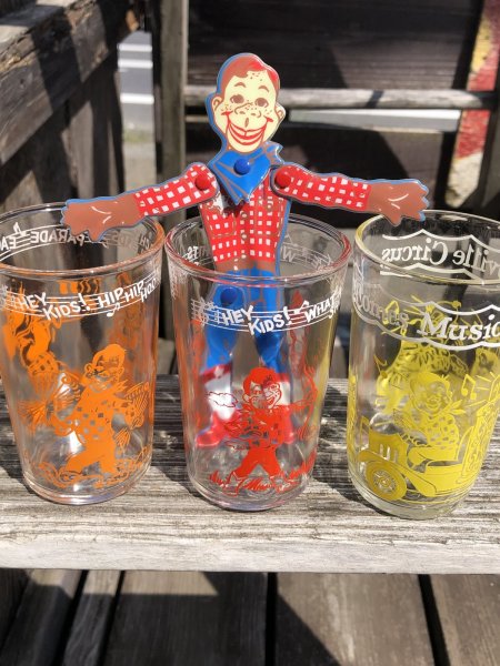 画像11: 50s Vintage Howdy Doody Welch's Juice Advertising Glass (R568) (11)