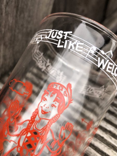 画像6: 50s Vintage Howdy Doody Welch's Juice Advertising Glass (R569) (6)