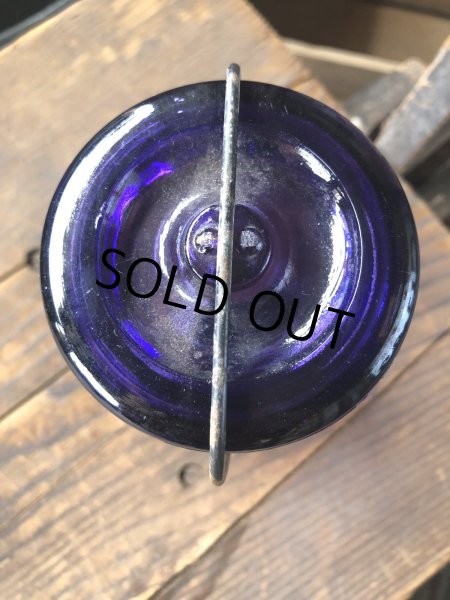 画像4: 10s Era Antique Purple Glass Jar (R573) (4)