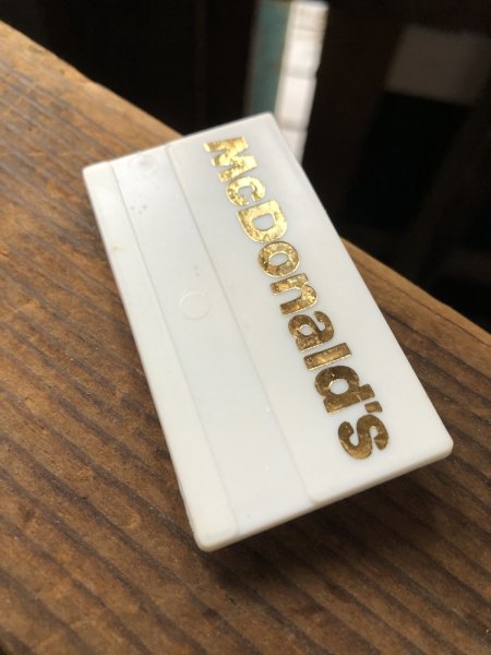 画像3: Vintage Fast Food Restaurant Employee Crew Name Tag Badge " McDonald's "(R575) (3)