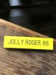 画像2: Vintage Fast Food Restaurant Employee Crew Name Tag Badge " JOLLY ROGER 88 "(R571) (2)