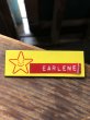 画像2: Vintage Fast Food Restaurant Employee Crew Name Tag Badge " Carl's Jr EARLENE "(R578) (2)