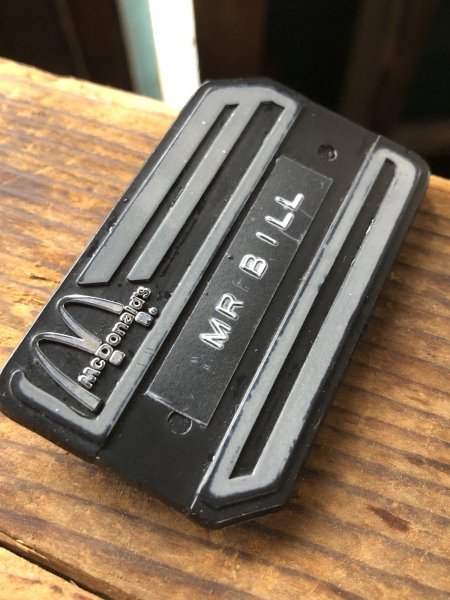 画像3: Vintage Fast Food Restaurant Employee Crew Name Tag Badge " McDonald's MR BILL "(R577) (3)