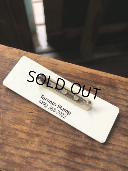 画像4: Vintage Fast Food Restaurant Employee Crew Name Tag Badge " McDonald's SWING MANAGER "(R574) (4)