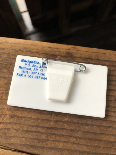 画像4: Vintage Fast Food Restaurant Employee Crew Name Tag Badge " McDonald's "(R574) (4)