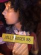 画像1: Vintage Fast Food Restaurant Employee Crew Name Tag Badge " JOLLY ROGER 88 "(R571) (1)