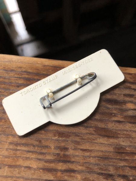 画像5: Vintage Fast Food Restaurant Employee Crew Name Tag Badge " McDonald's CREW TRAINER TerrY "(R573) (5)