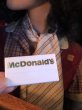 画像1: Vintage Fast Food Restaurant Employee Crew Name Tag Badge " McDonald's "(R574) (1)