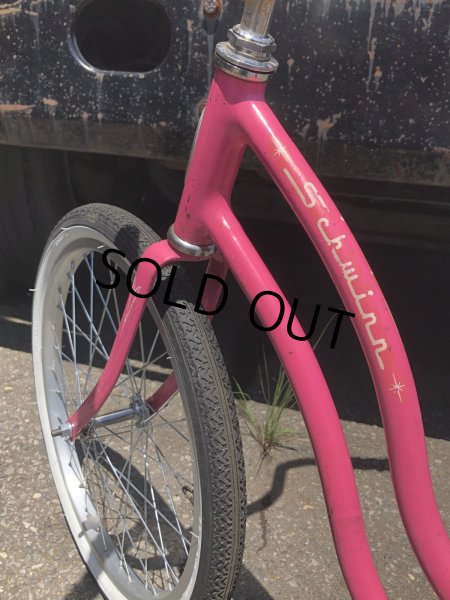 画像3:  【店舗引き取り限定】Vintage Schwinn Ladies Pink Bicycle 20" (R580) (3)