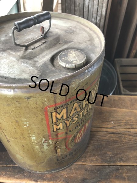 画像10: Vintage Motor Gas Oil 5 Gallon Can MARVEL MYSTERY (R585)  (10)