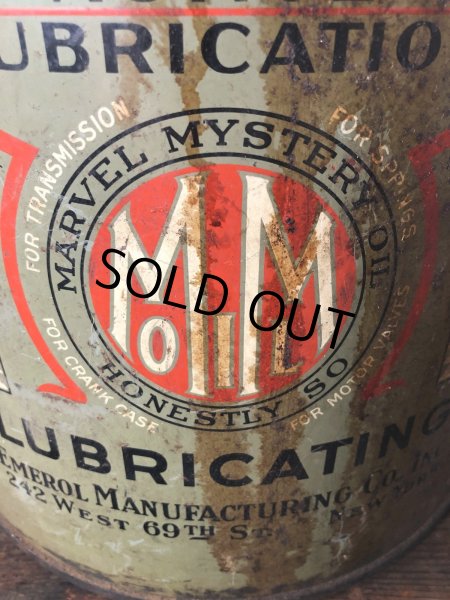 画像3: Vintage Motor Gas Oil 5 Gallon Can MARVEL MYSTERY (R585)  (3)