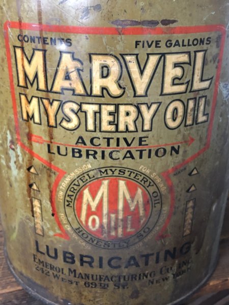 画像14: Vintage Motor Gas Oil 5 Gallon Can MARVEL MYSTERY (R585)  (14)