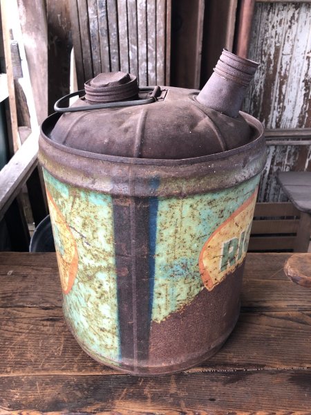 画像6: Vintage Motor Gas Oil 5 Gallon Can RICHFIELD (R588)  (6)