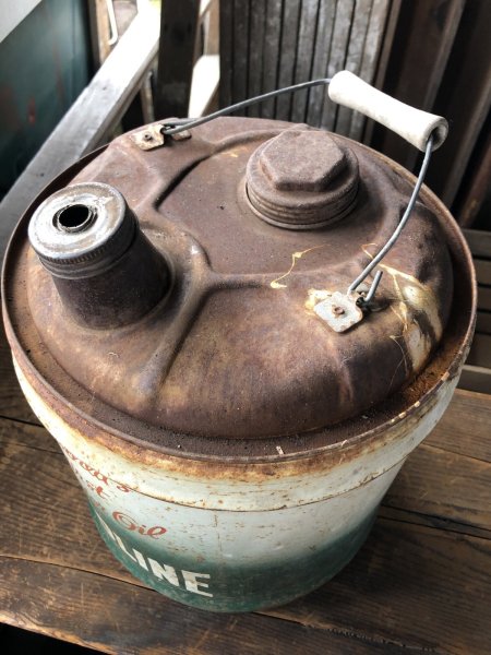 画像8: Vintage Motor Gas Oil 5 Gallon Can VALVOLINE (R586)  (8)